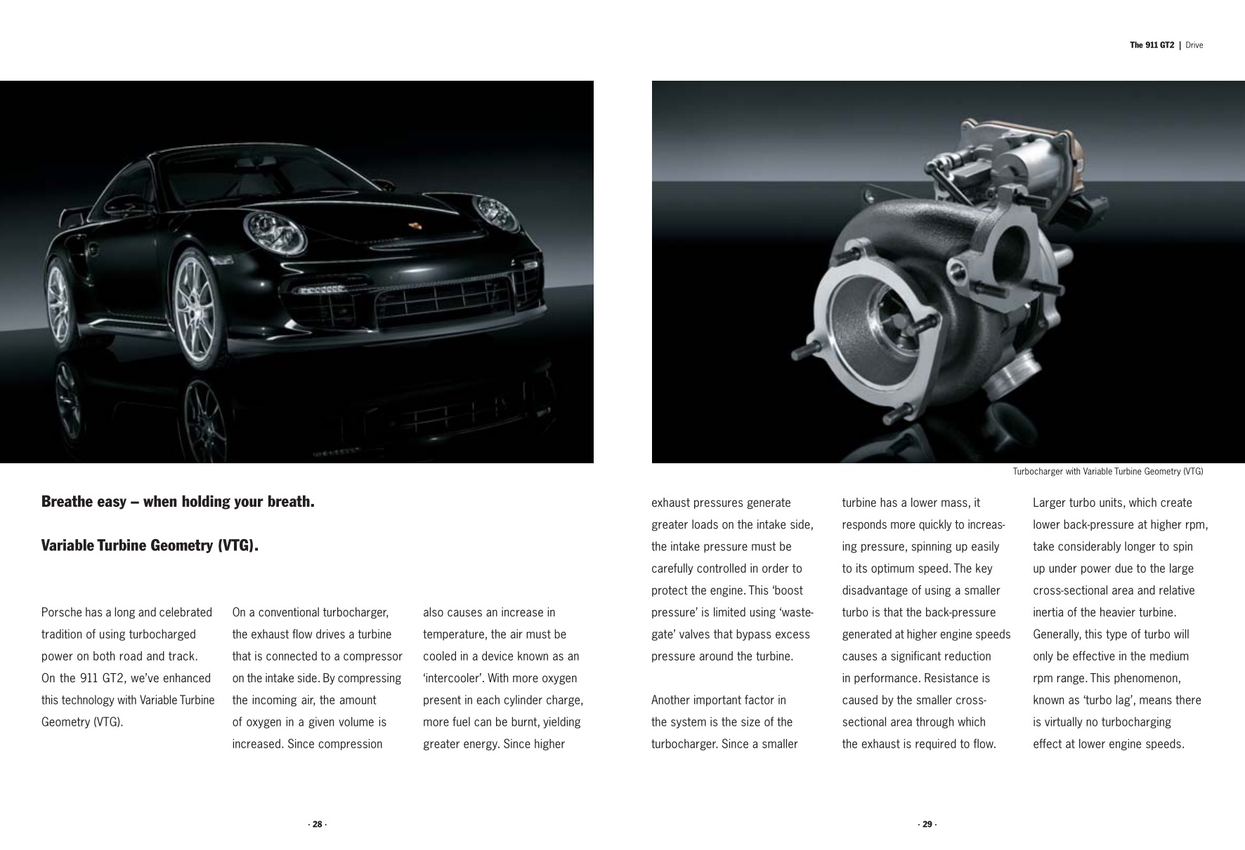 2008 Porsche 911 GT2 Brochure Page 36